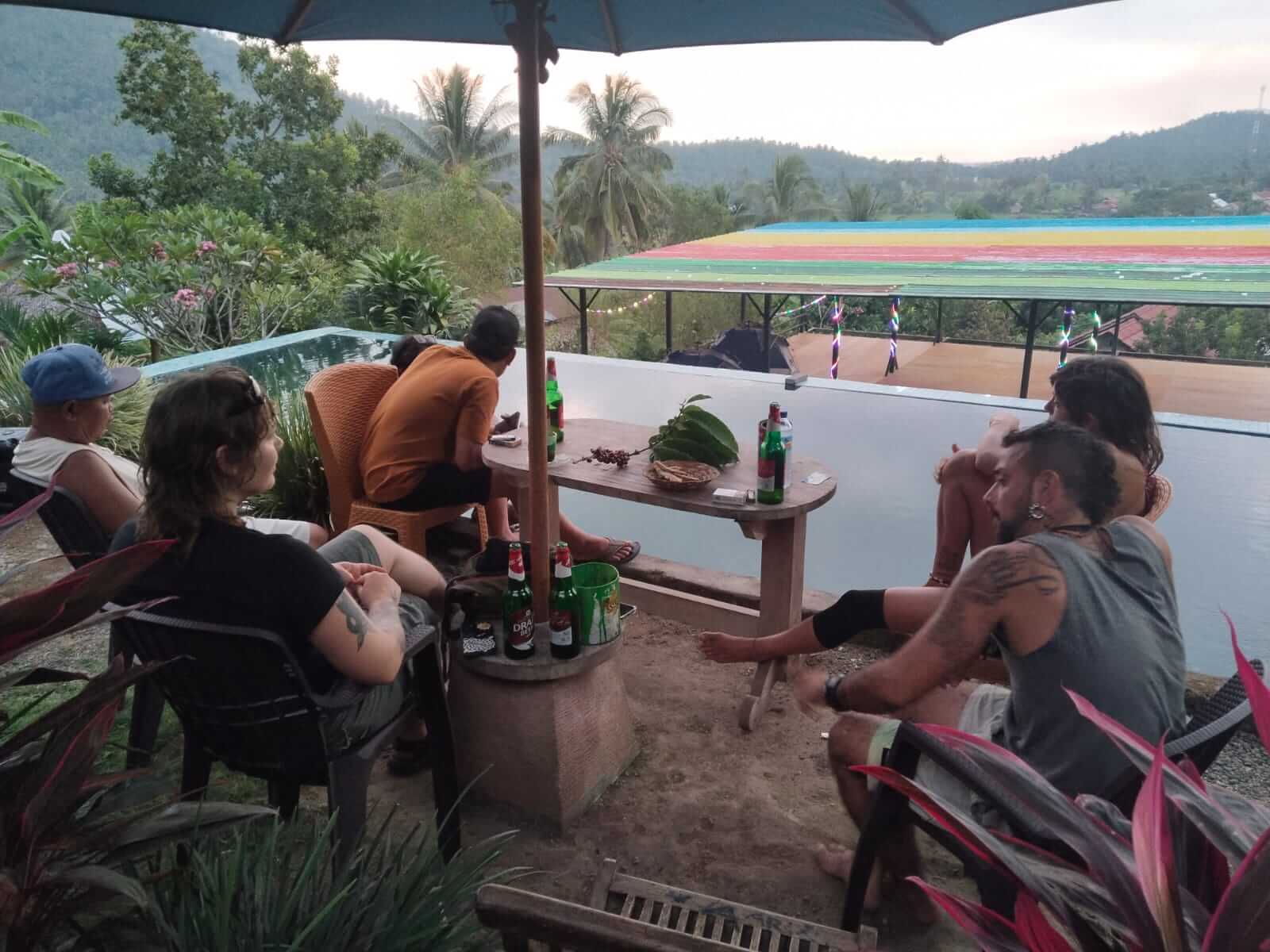 Coffee served at Rejeng